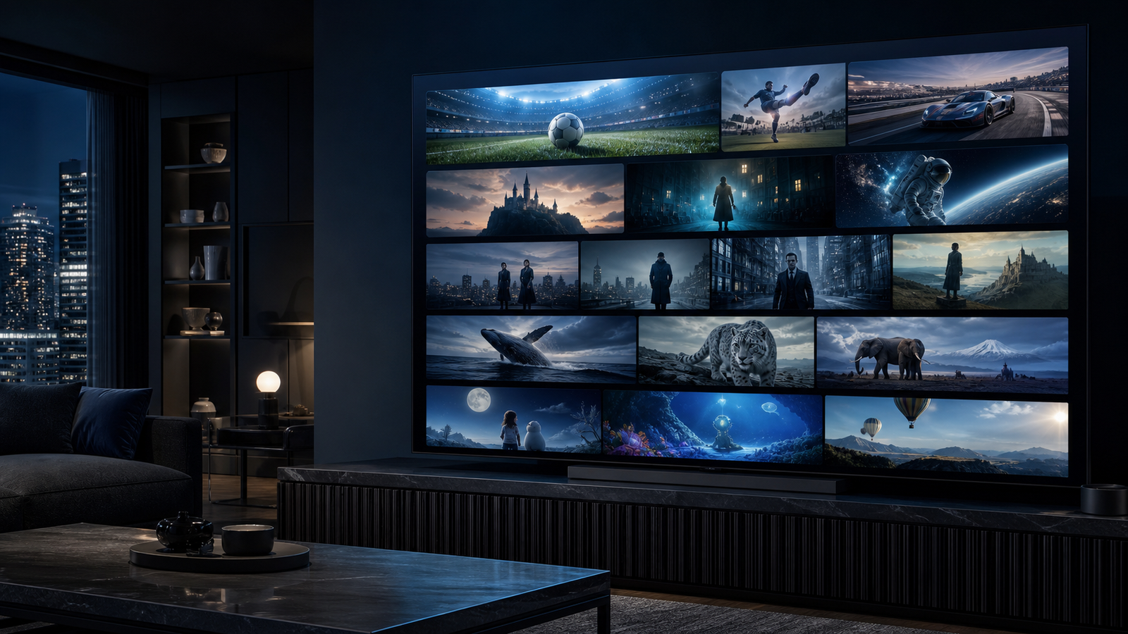 Vérifier les catégories et les contenus Pure IPTV sur Smart TV
