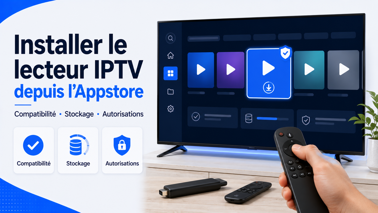 Installer une application IPTV Fire TV Stick depuis l’Amazon Appstore