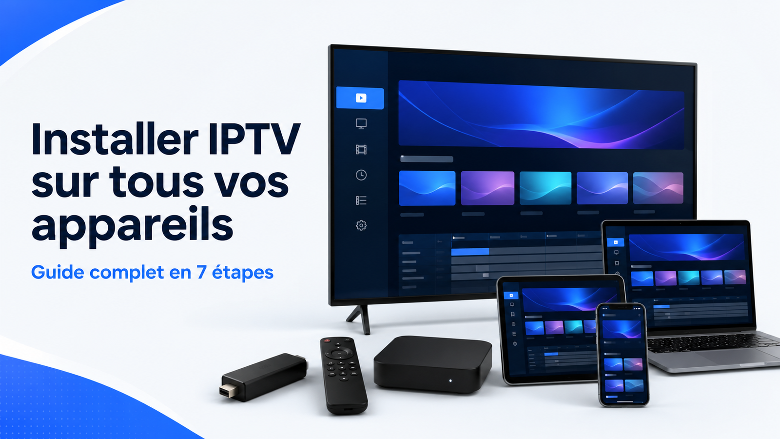 Installer IPTV sur tous les appareils avec un guide complet en 7 étapes